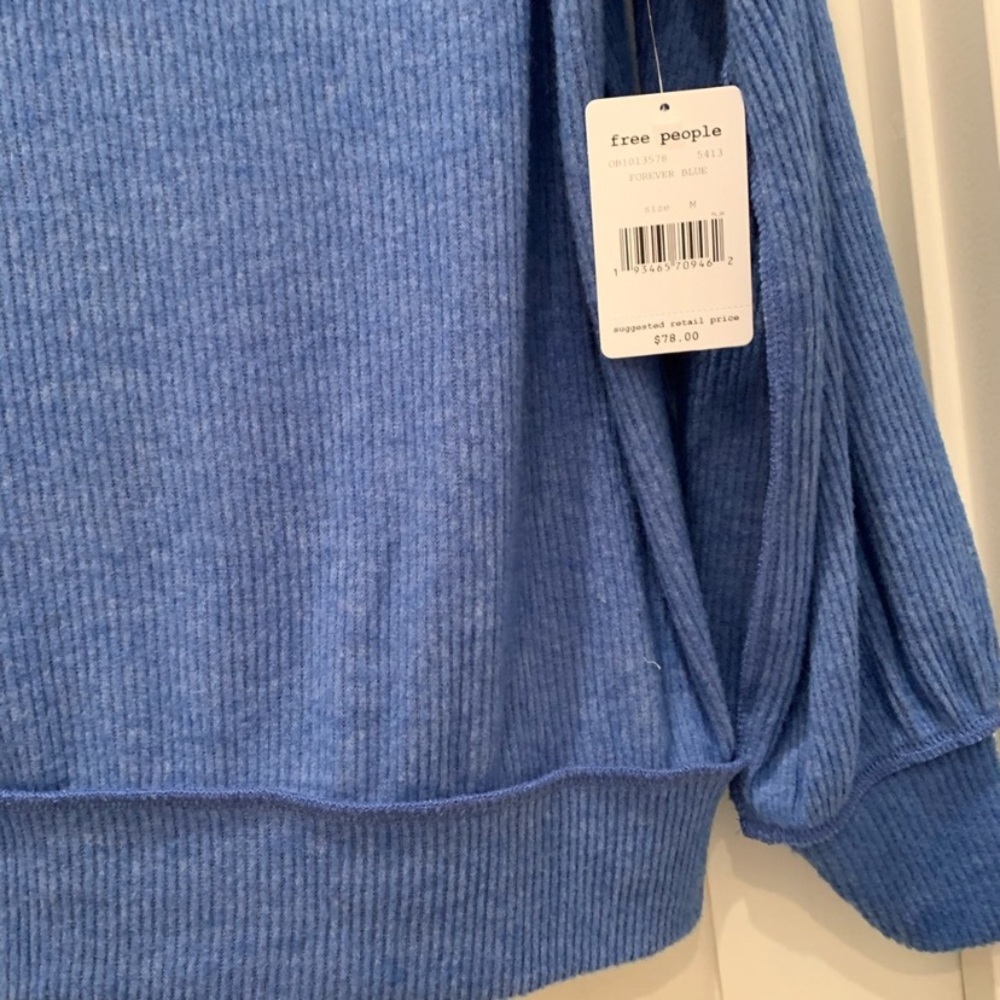 ❤️Free People We The Free Main Squeeze Sweater Top - Picture 4 of 4